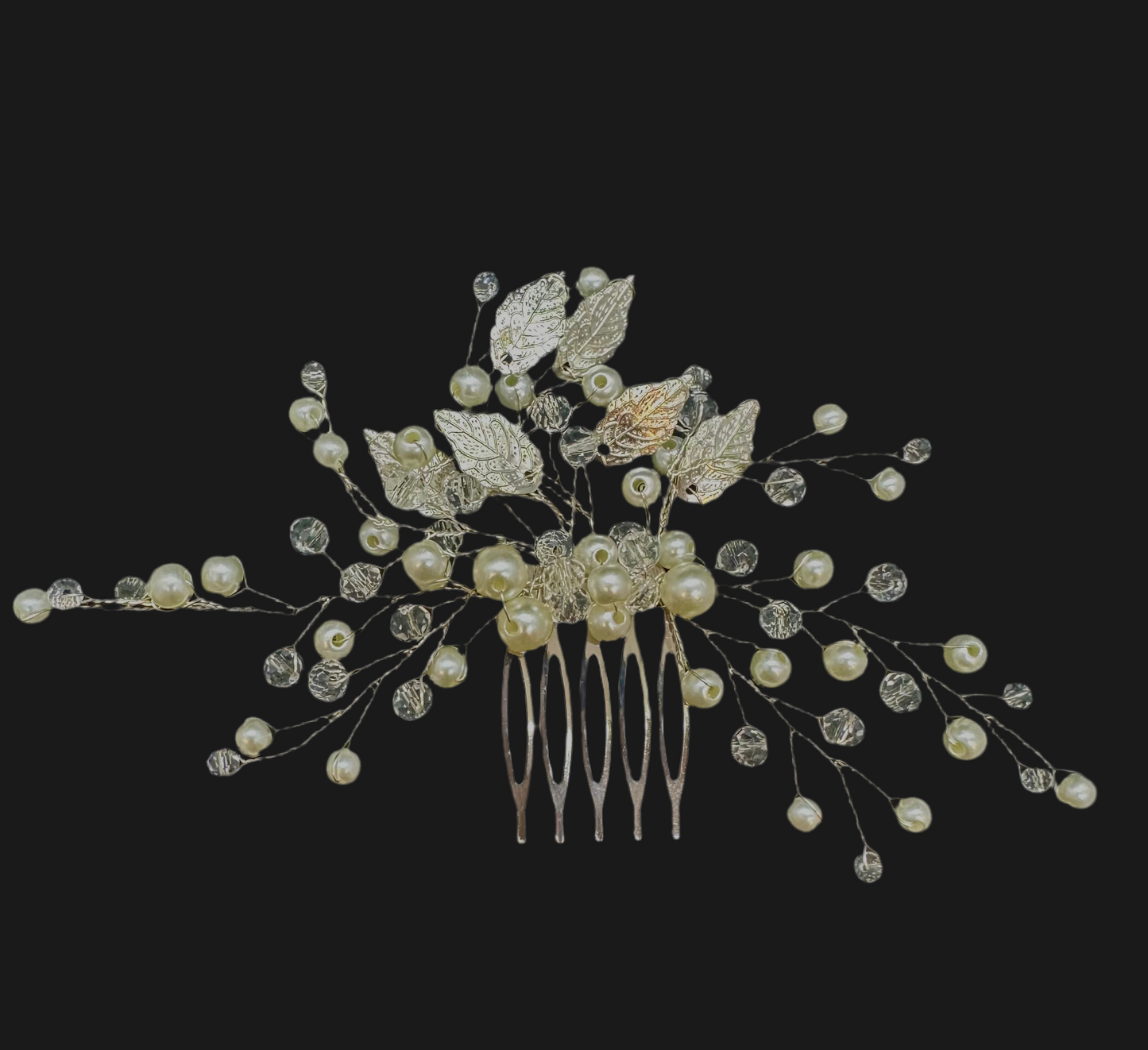 Pearl Vine Clip