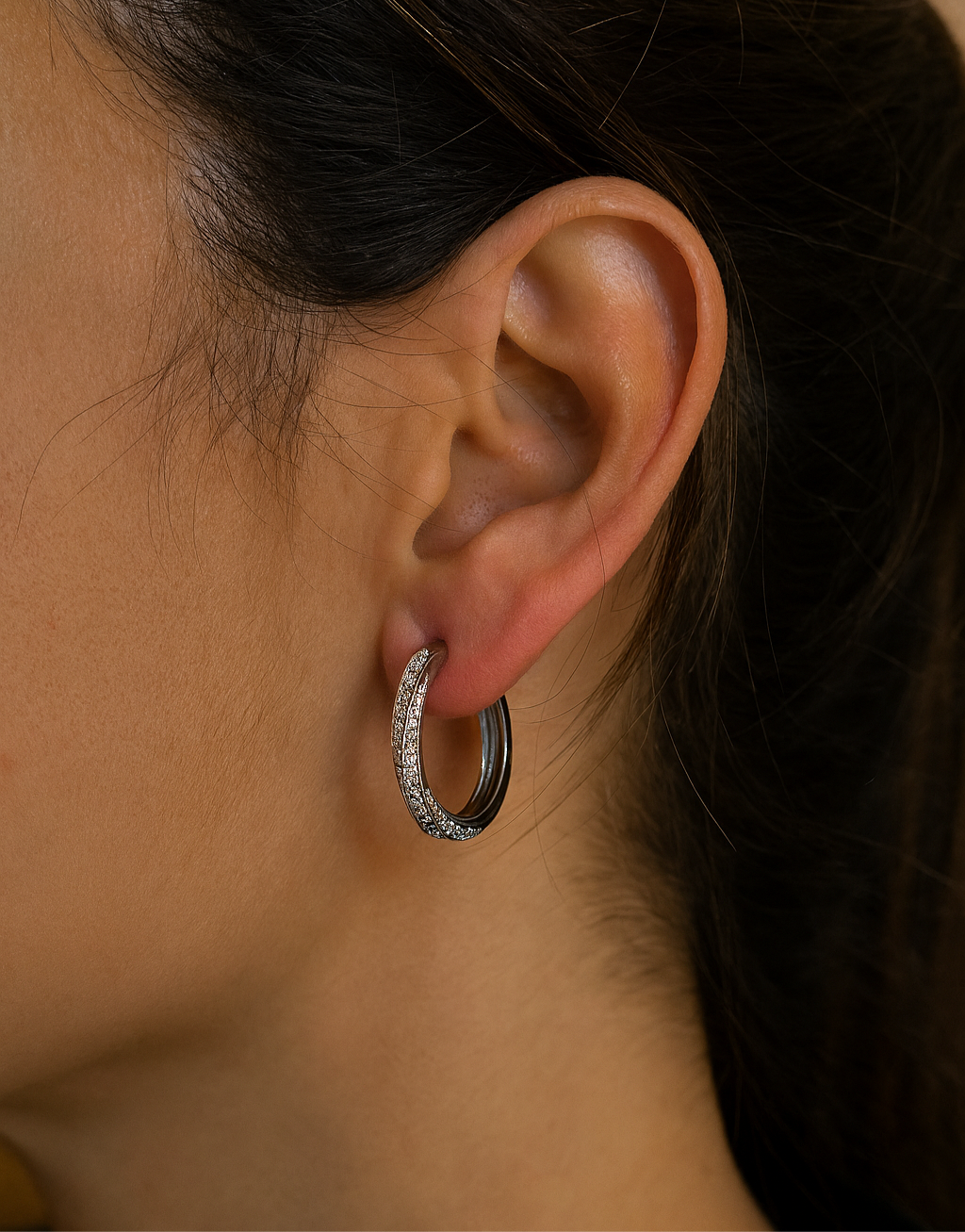 Lumière Pavé Hoops