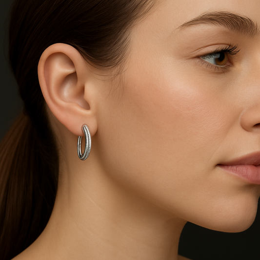 Lumière Pavé Hoops