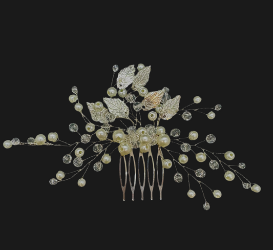 Pearl Vine Clip